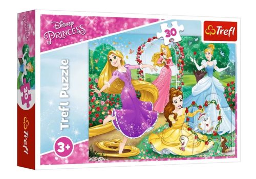 Trefl, Disney Hercegnők, Légy hercegnő, 30 darabos puzzle csomag