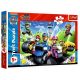 Trefl Mancs őrjárat Motoros Kutyusok - 100 darabos puzzle