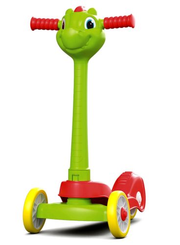 Clementoni Baby - Sárkányos három kerekű roller