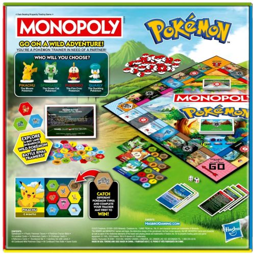 Monopoly Pokémon társasjáték