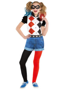 Harley Quinn lány jelmez 6-8 éveseknek