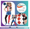 Harley Quinn lány jelmez 6-8 éveseknek