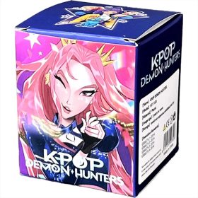 Dobozos meglepetés kulcstartó figura, lány játék, 