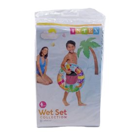 Intex úszóöv átlátszó, mintás, 61 cm