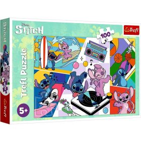 Trefl Lilo & Stitch, 100 darabos puzzle csomag