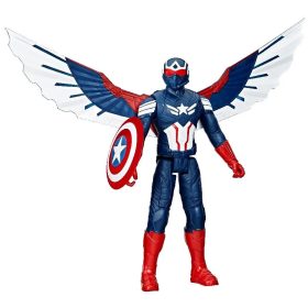   Bosszúállók, Titan Hero Series, maszkos Amerika Kapitány figura