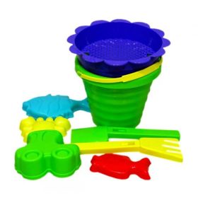 Kicsi hullámos mintájú homokozó szett