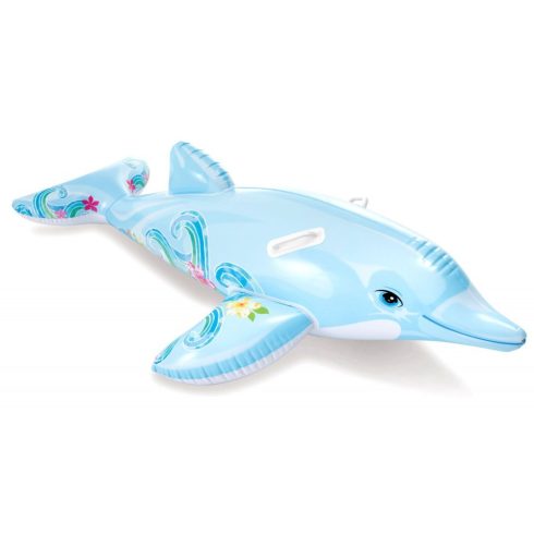 Intex - lovagló delfin kapaszkodóval - 175 x 66 cm
