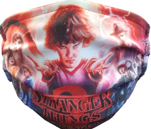 Stranger Things szájmaszk felnőtt-gyerek