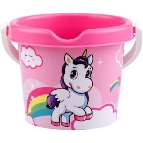 Unikornisos homokozó vödör - 13 x 11 cm