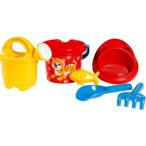 Tigrises homokozó szett - 13 x 23 cm