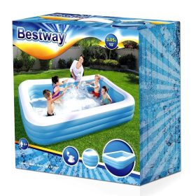 Bestway családi medence - kék - 305 x 183 x 56 cm