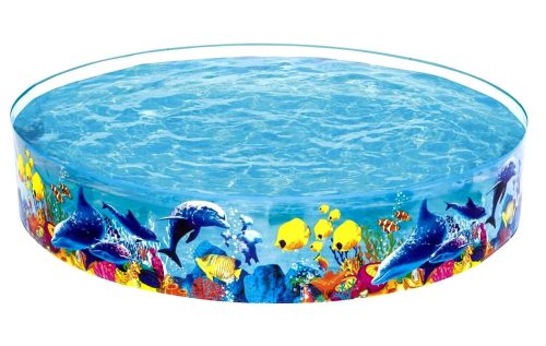 Bestway merev falú tenger mintás családi medence - 244 x 46 cm