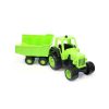 Műanyag traktor utánfutóval 68 cm