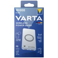   Powerbank VARTA Portable Wireless + vezeték nélküli töltő 10.000 mAh