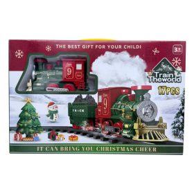 Vonatpálya elemes, dobozban 