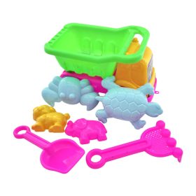 Homokozó szett dömperrel hálóban, 