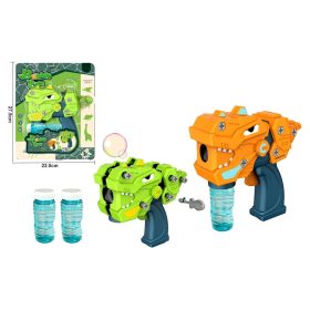 SZERELŐS BUBORÉKFÚJÓ DINÓ JÁTÉKSZETT LAPON