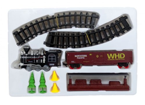 Vonatpálya - elemes - dobozban - 15 darabos 