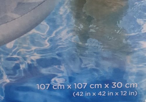 107 cm úszógumi 2 fogantyúval.