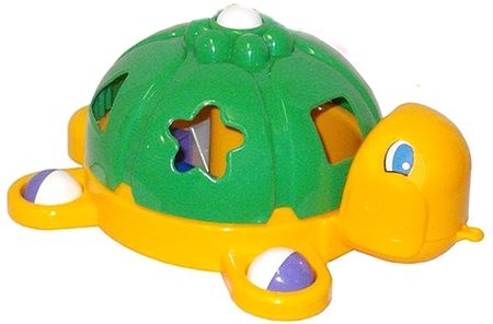 Csodateknős formaberakó, húzogató játék