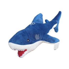 Cápa plüss 50 cm kék