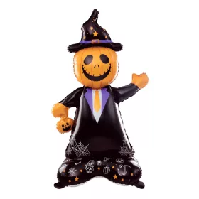 Halloween Mr. Tök, álló fóli lufi, 155 cm