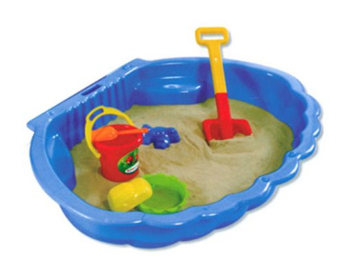 Kagylós homokozó vagy medence