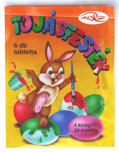 Húsvéti Tojásfesték Nagytasakos - 6tablettás