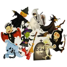 Halloween fűzér, szörnyek
