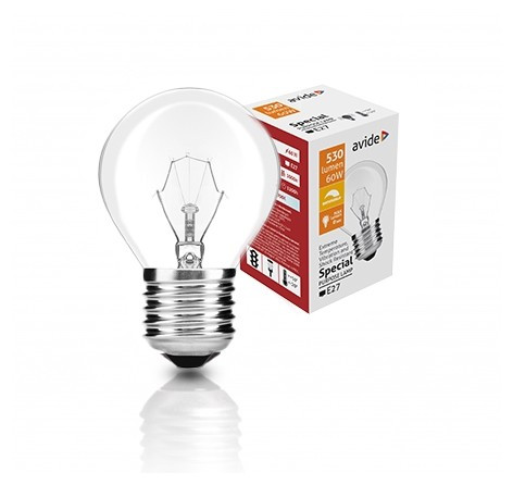 Speciális Izzó P45 60W E27 WW (Avide hőálló) 