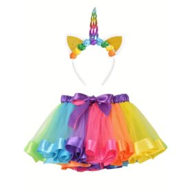 Unikornis szett (2 részes) szivárványos