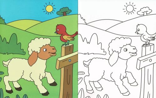 Kicsik színezője - Állatok