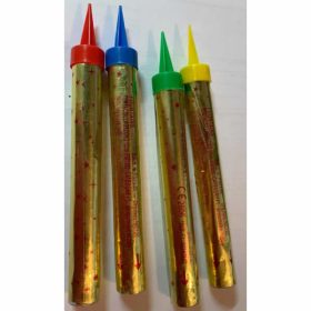 Tortatűzijáték 18 cm, színes lángú, 4 db/csomag