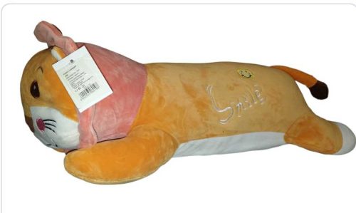 Hosszú plüss, oroszlán 55 cm