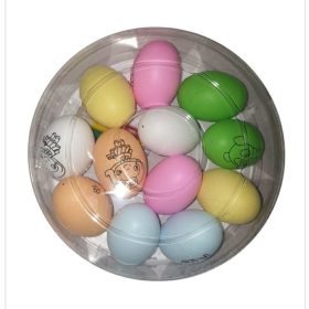 Festhető húsvéti tojás 12 db mintás