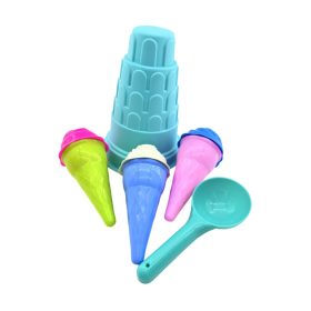 Homokozó szett hálóban, fagyis, 