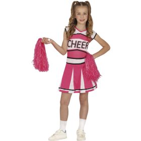 RÓZSASZÍN POMPOMLÁNY JELMEZ 5-6 év