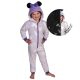Disney Minnie sötétben világító gyerek hosszú pizsama, overál 7 - 8 év / 122 - 128 cm