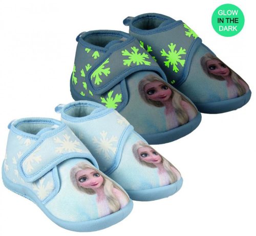 Disney Jégvarázs Elsa sötétben világító Benti cipő 27