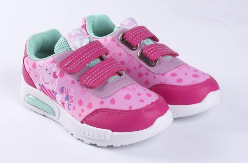 Peppa malac Funtastic LED villogó, világító utcai cipő 27