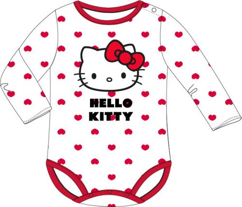 Hello Kitty Red Hearts baba body, kombidressz 74 cm