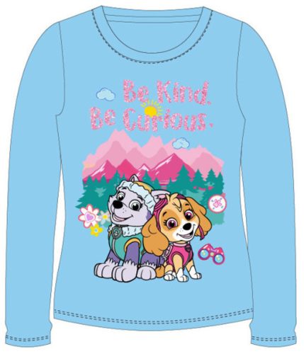 Mancs Őrjárat Be Kind Blue gyerek hosszú póló, felső 7 év / 122 cm