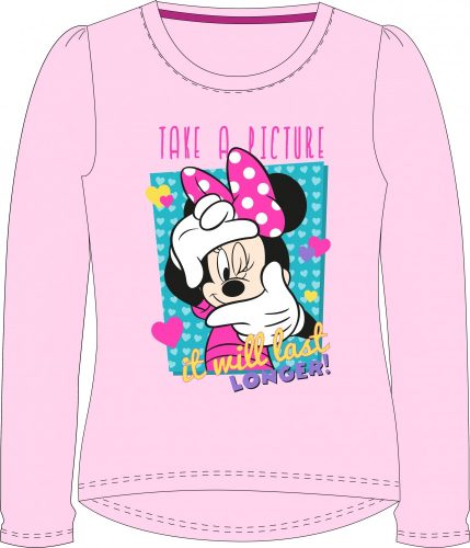 Disney Minnie Take a Picture gyerek hosszú póló, felső 9 év / 134 cm
