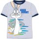 Bolondos Dallamok Bugs Bunny Grey gyerek rövid póló, felső 8 év / 128 cm