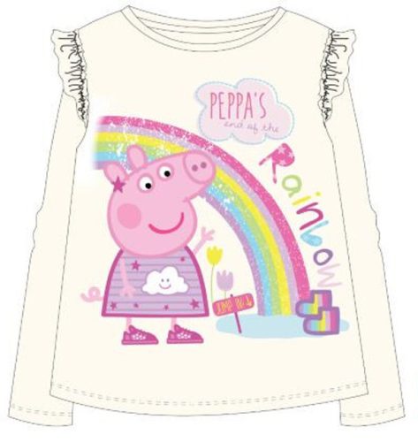 Peppa malac Rainbow gyerek hosszú póló, felső 6 év / 116 cm