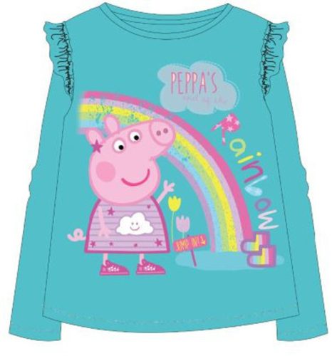 Peppa malac Rainbow gyerek hosszú póló, felső 6 év / 116 cm