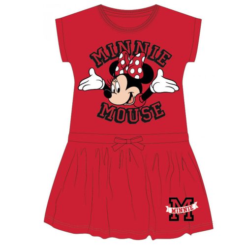 Disney Minnie Cheerful Red gyerek nyári ruha 122 cm