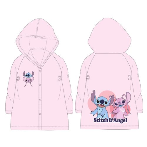 Disney Lilo és Stitch, A csillagkutya Angel esőkabát 7 - 8 év / 122 - 128 cm