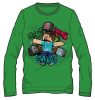 Minecraft Survive gyerek hosszú ujjú póló, felső 12 év / 152 cm
